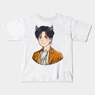 Astro Rocky Anime Kids T-Shirt